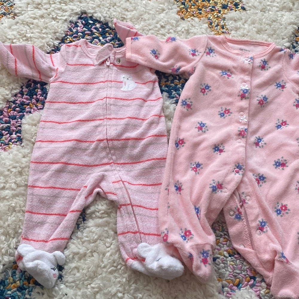 Terry cloth footies